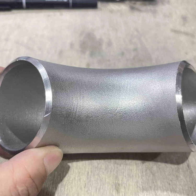 AISI 304 316 stainless steel butt-welded pipe fittings AISI 304 316 stainless steel butt-welded pipe fittings
