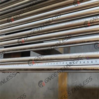 ASTM A249 TP316L rozsdamentes acél fényes izzított hegesztett cső