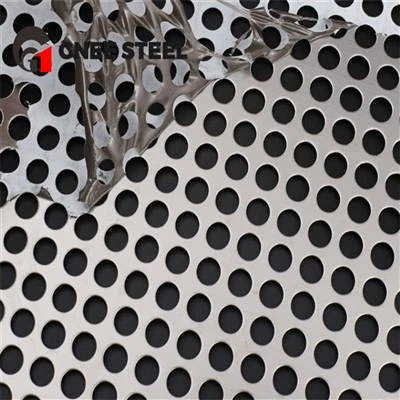 ASTM A240 perforált rozsdamentes acél 430 lap